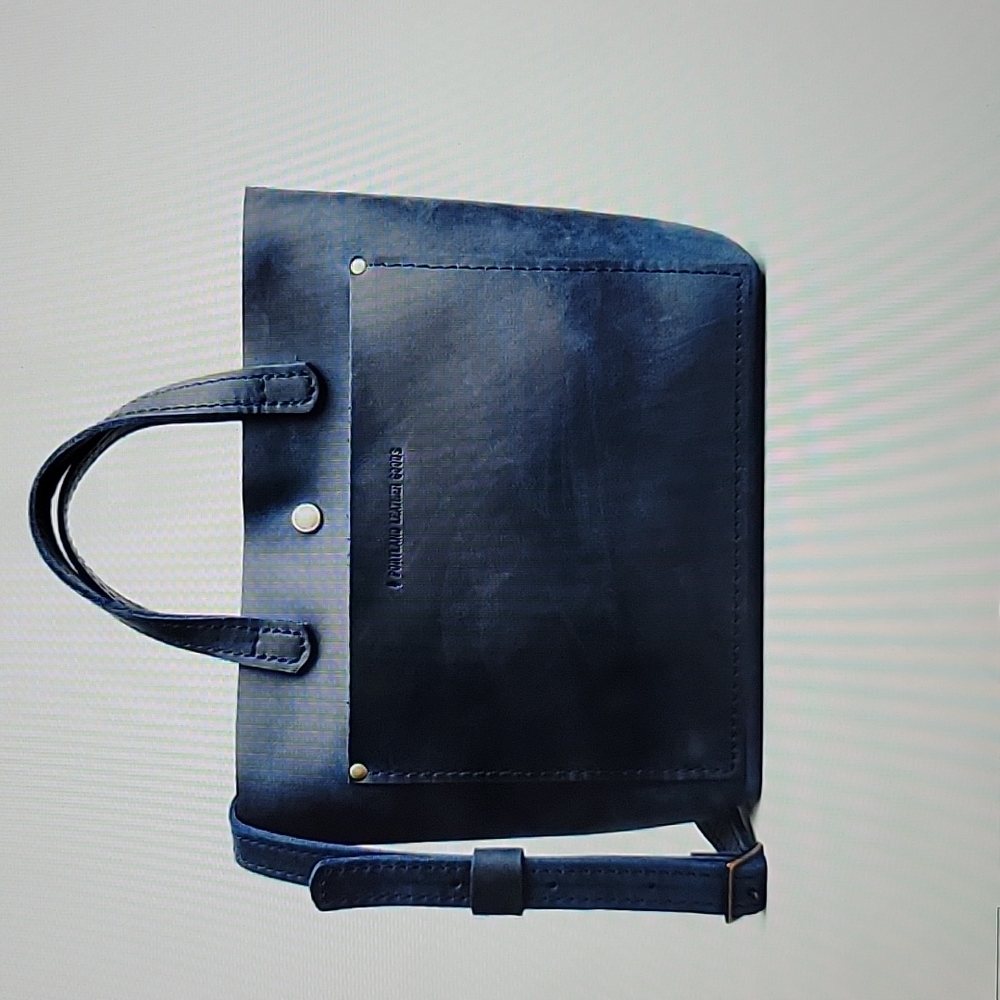 Portland Leather Mini Crossbody Tote